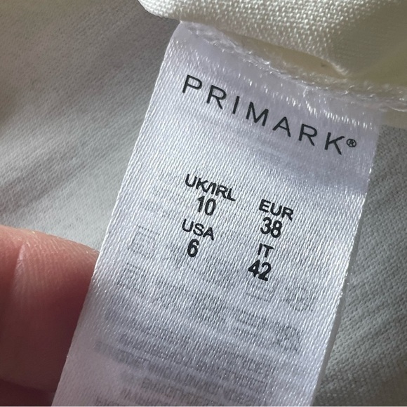 Primark Cream Knotted Front Blouse – Size 6 - Picture 7 of 10